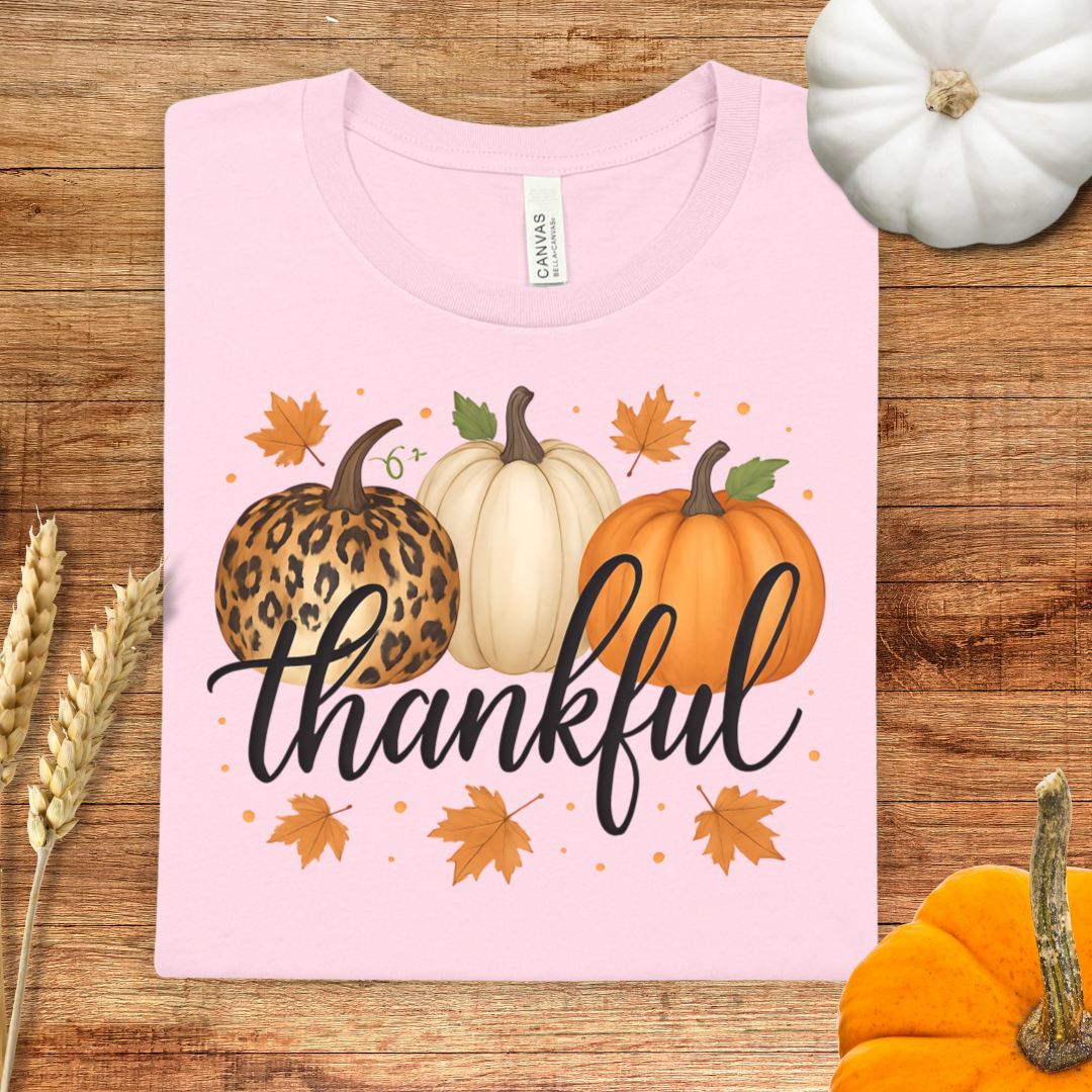 Thankful Pumpkin Fall T-Shirt