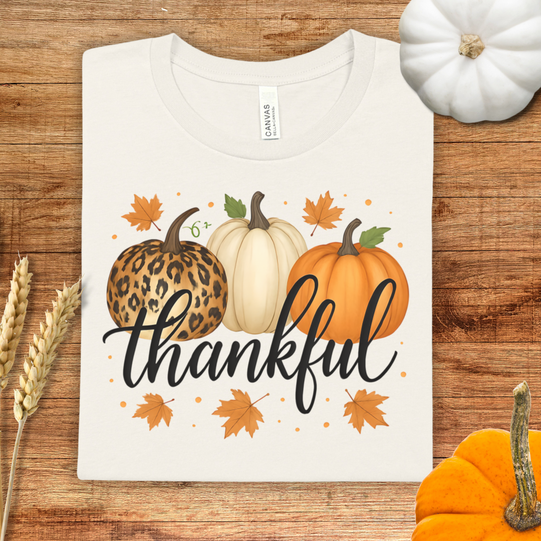 Thankful Pumpkin Fall T-Shirt