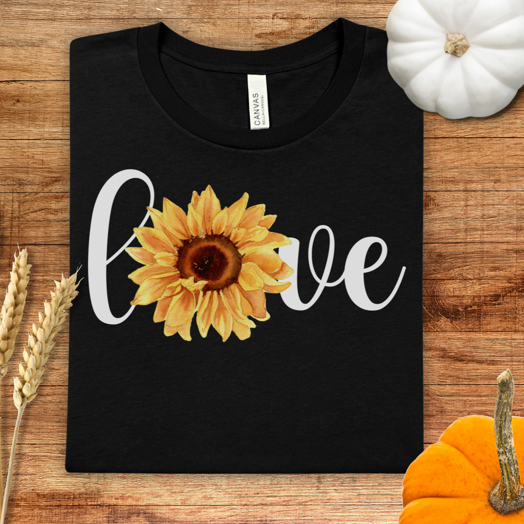 Sunflower Love Fall T-Shirt
