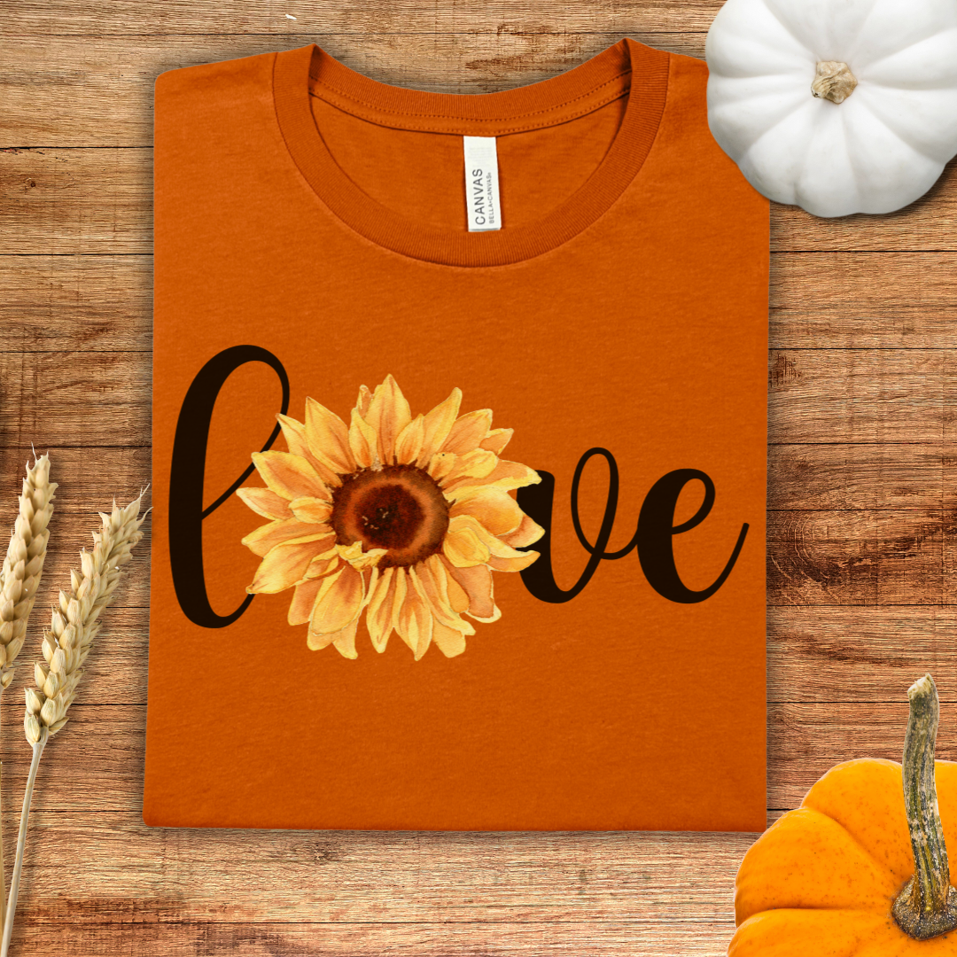 Sunflower Love Fall T-Shirt