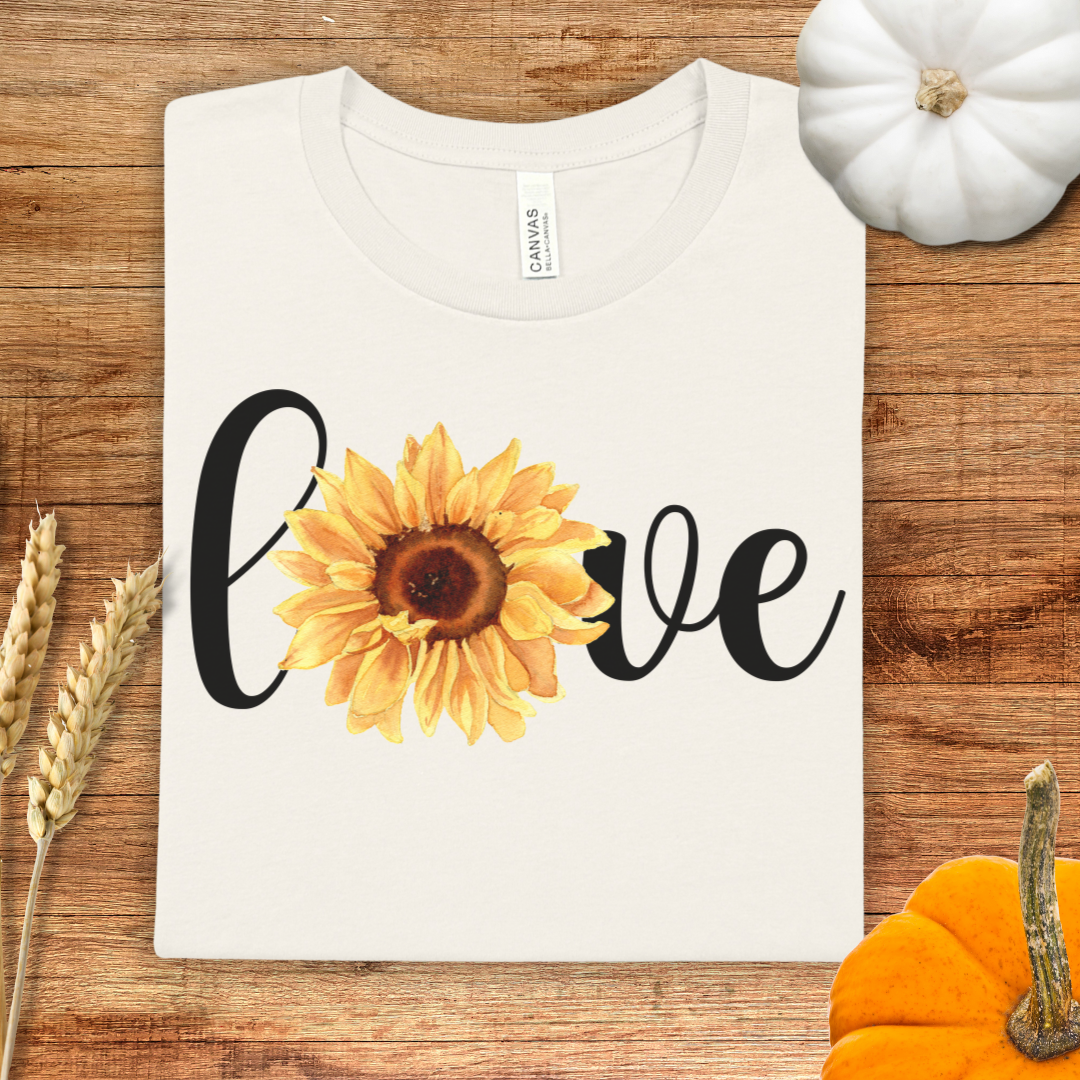 Sunflower Love Fall T-Shirt