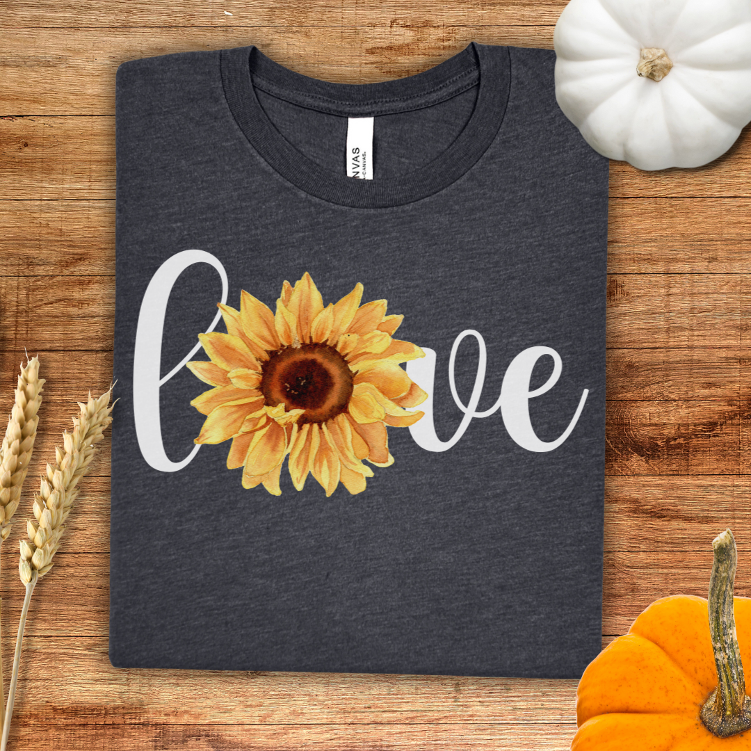 Sunflower Love Fall T-Shirt