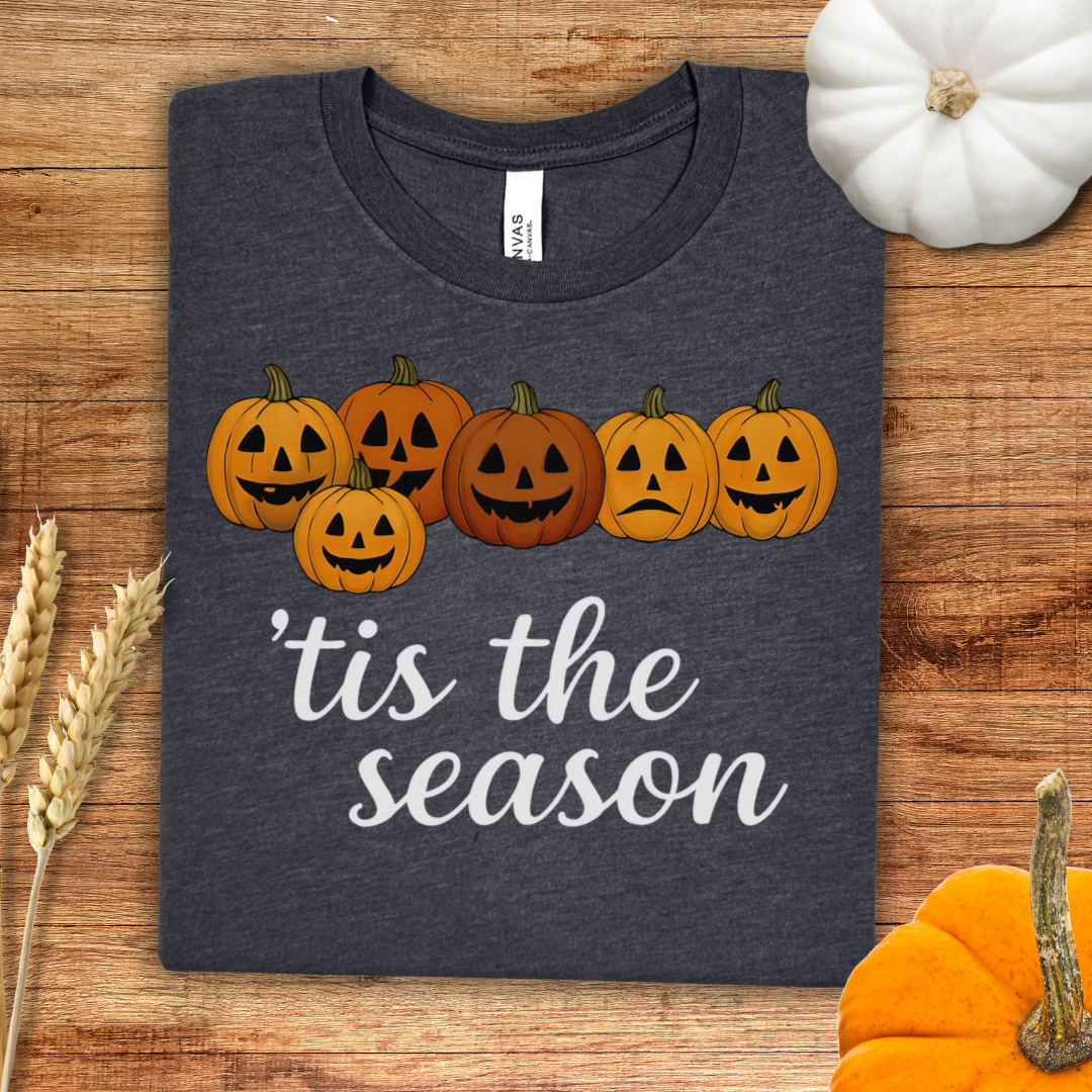 Tis the Season Pumpkin Halloween T-Shirt
