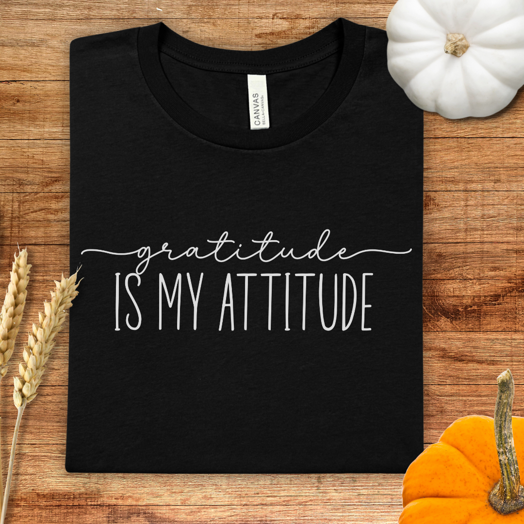 Gratitude is my Attitude Thanksgiving T-Shirt