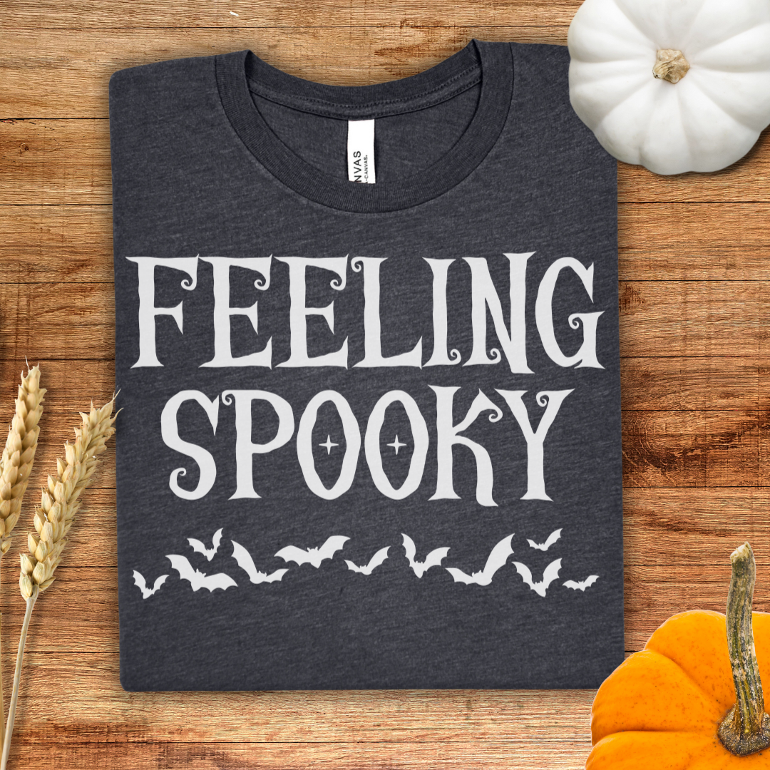 Feeling Spooky with Bats Halloween T-Shirt