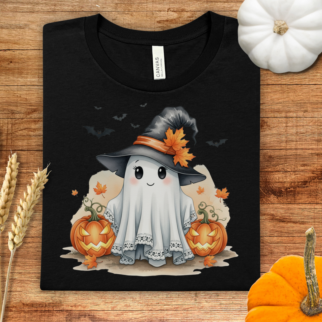 Adorable Halloween Ghost T-Shirt