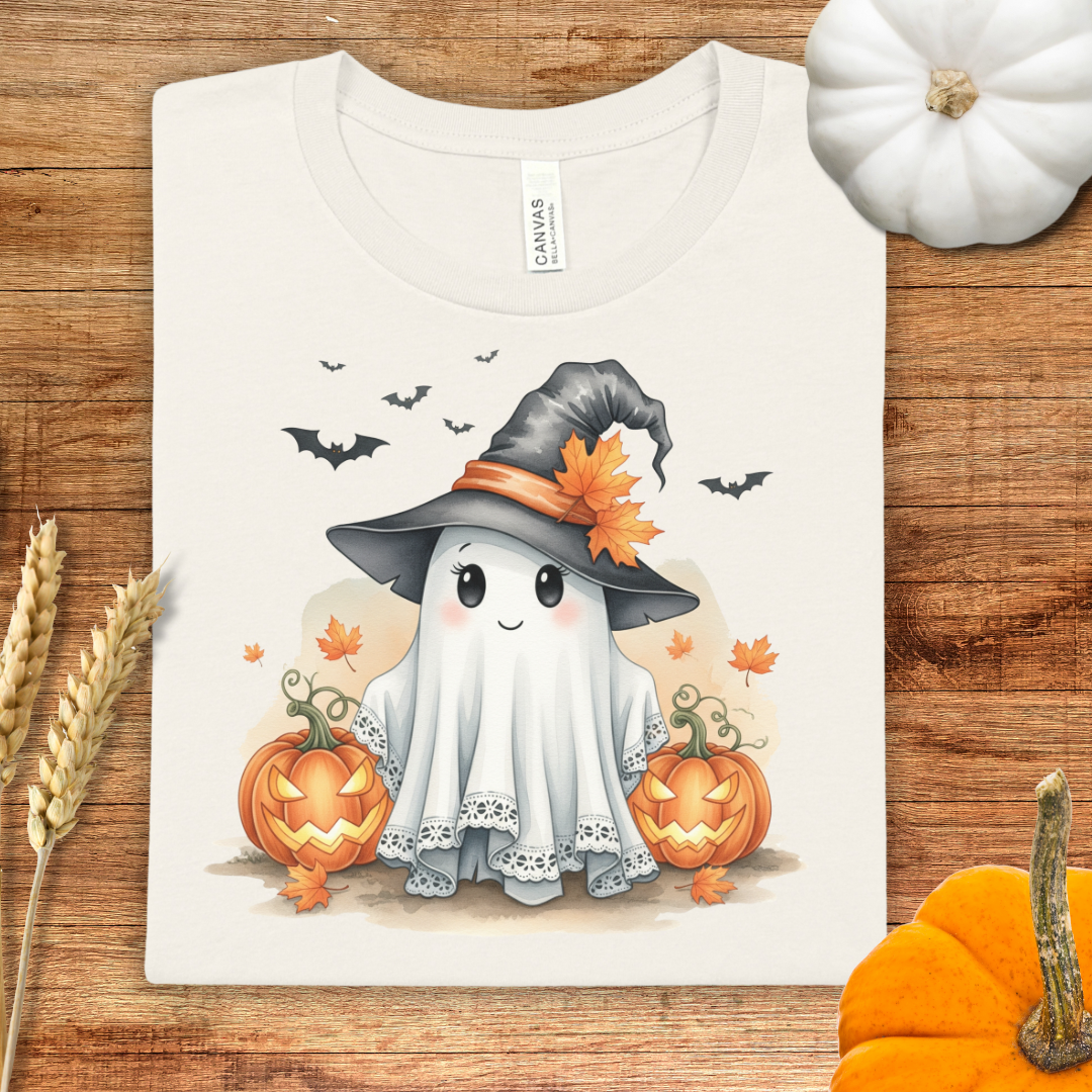 Adorable Halloween Ghost T-Shirt