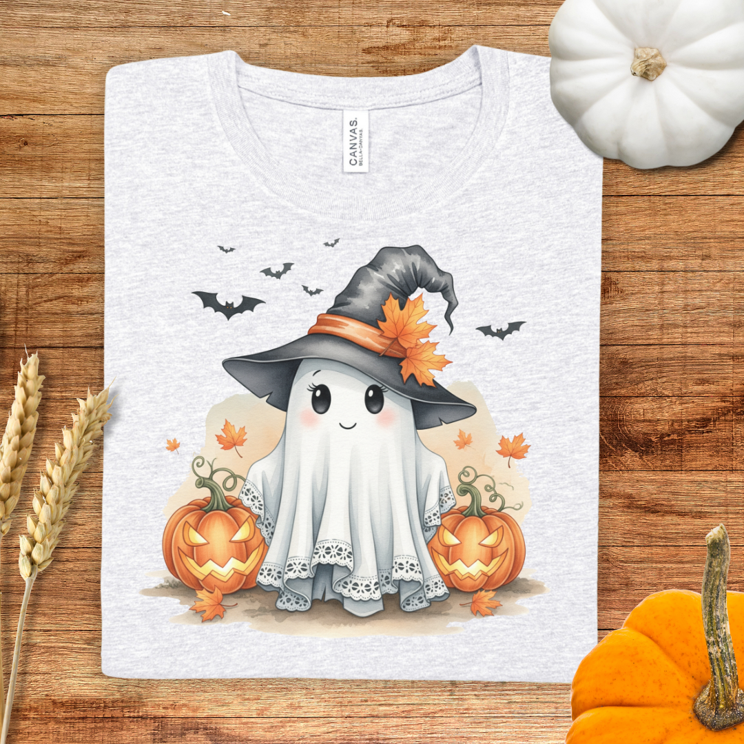 Adorable Halloween Ghost T-Shirt