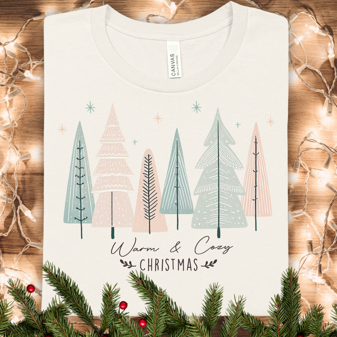 Pastel Winter & Cozy Christmas T-Shirt