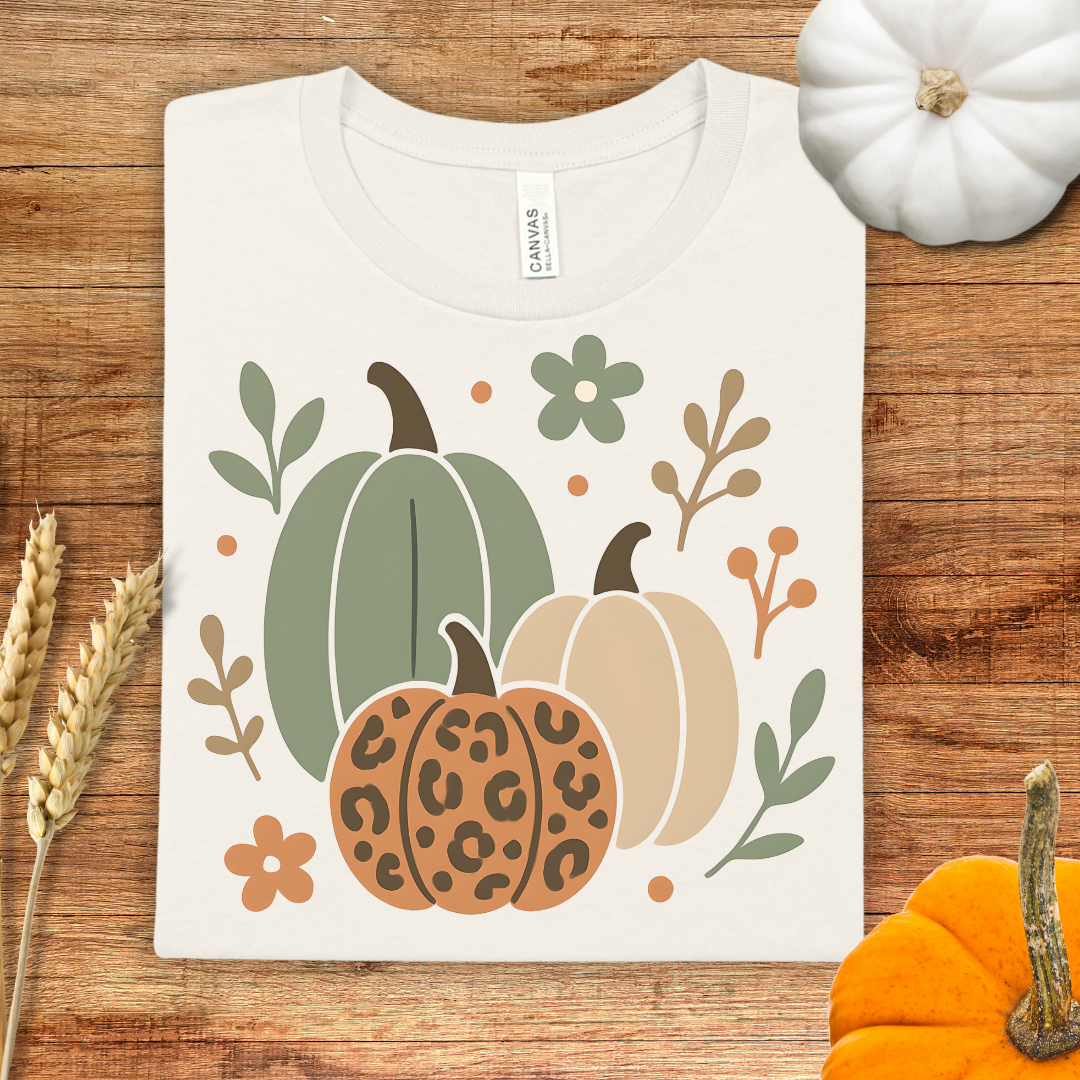 Autumn Pumpkin Graphic T-Shirt