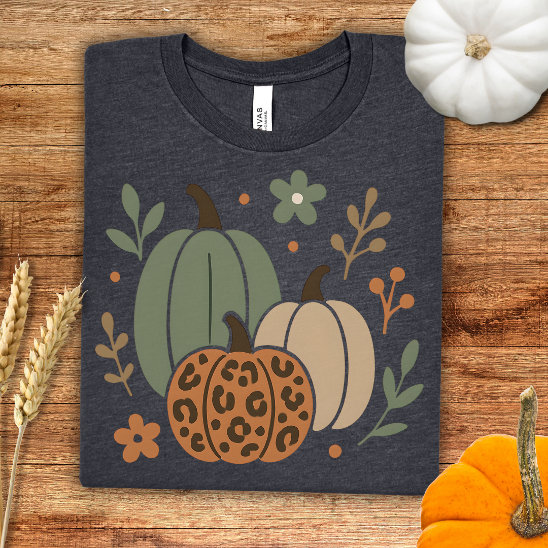 Autumn Pumpkin Graphic T-Shirt