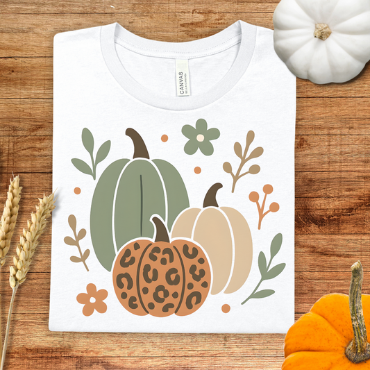Autumn Pumpkin Graphic T-Shirt