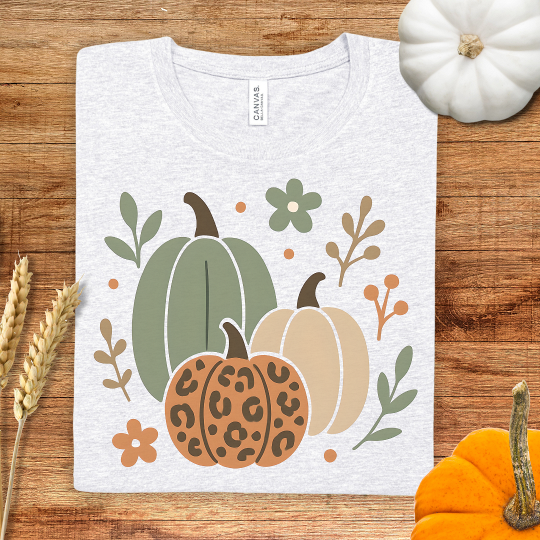 Autumn Pumpkin Graphic T-Shirt