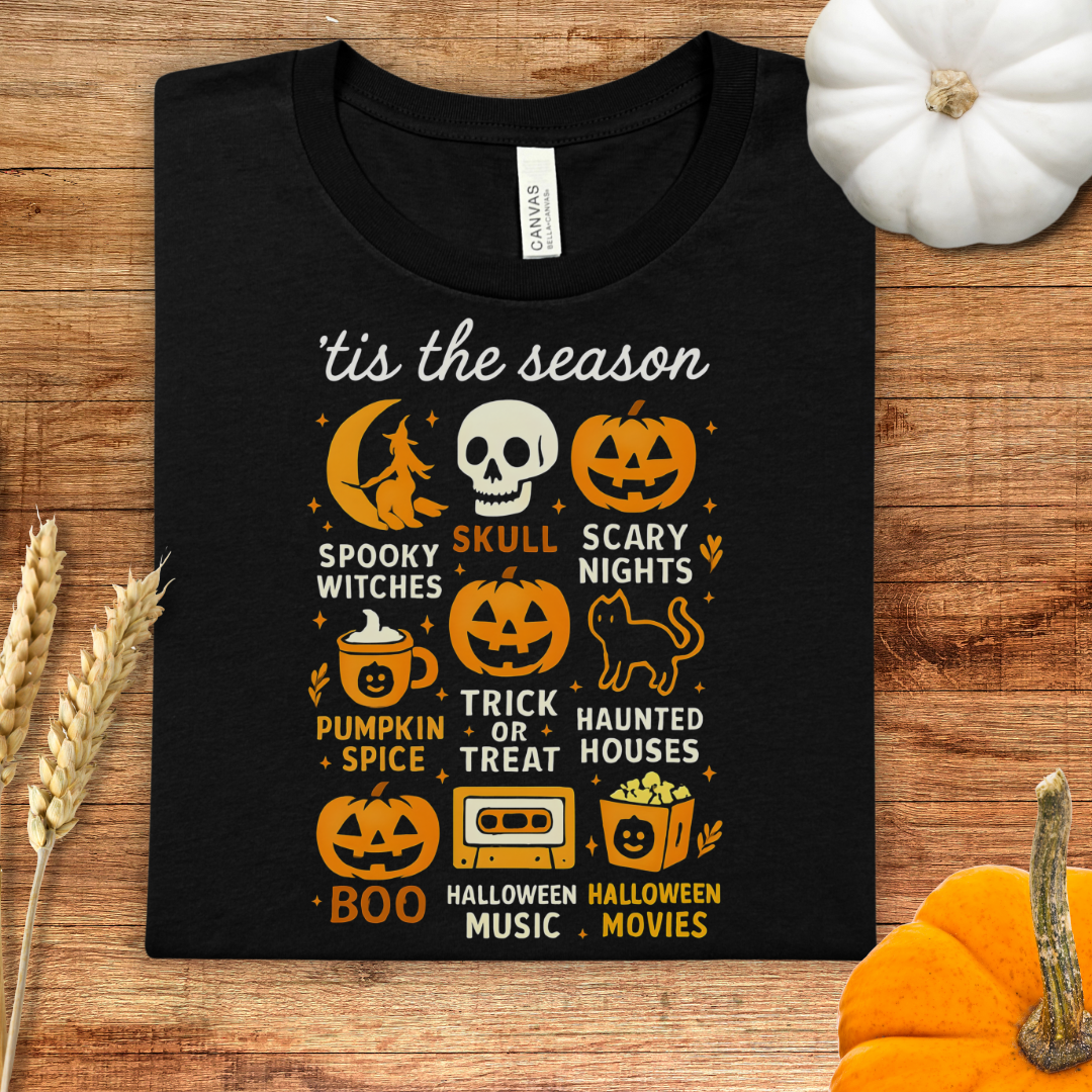 Halloween Themed Spooky Designs T-Shirt