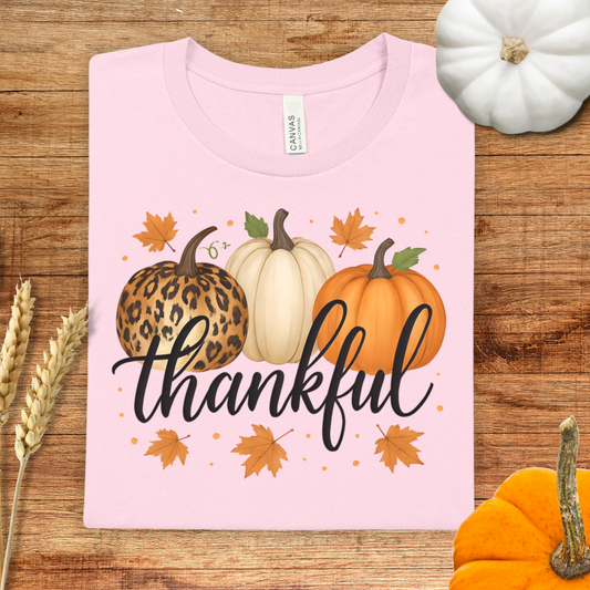 Thankful Pumpkin Fall T-Shirt