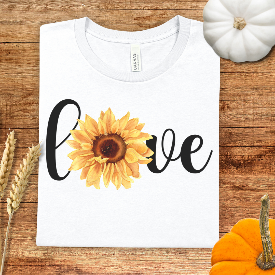 Sunflower Love Fall T-Shirt