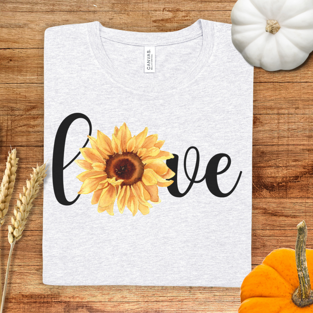 Sunflower Love Fall T-Shirt