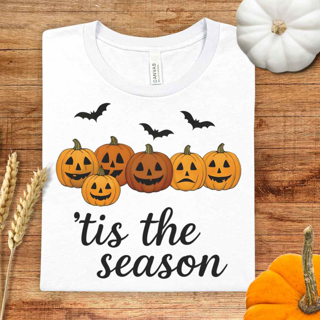 Tis the Season Pumpkin Halloween T-Shirt