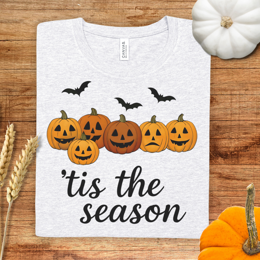 Tis the Season Pumpkin Halloween T-Shirt