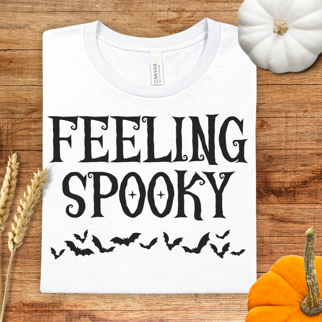 Feeling Spooky with Bats Halloween T-Shirt