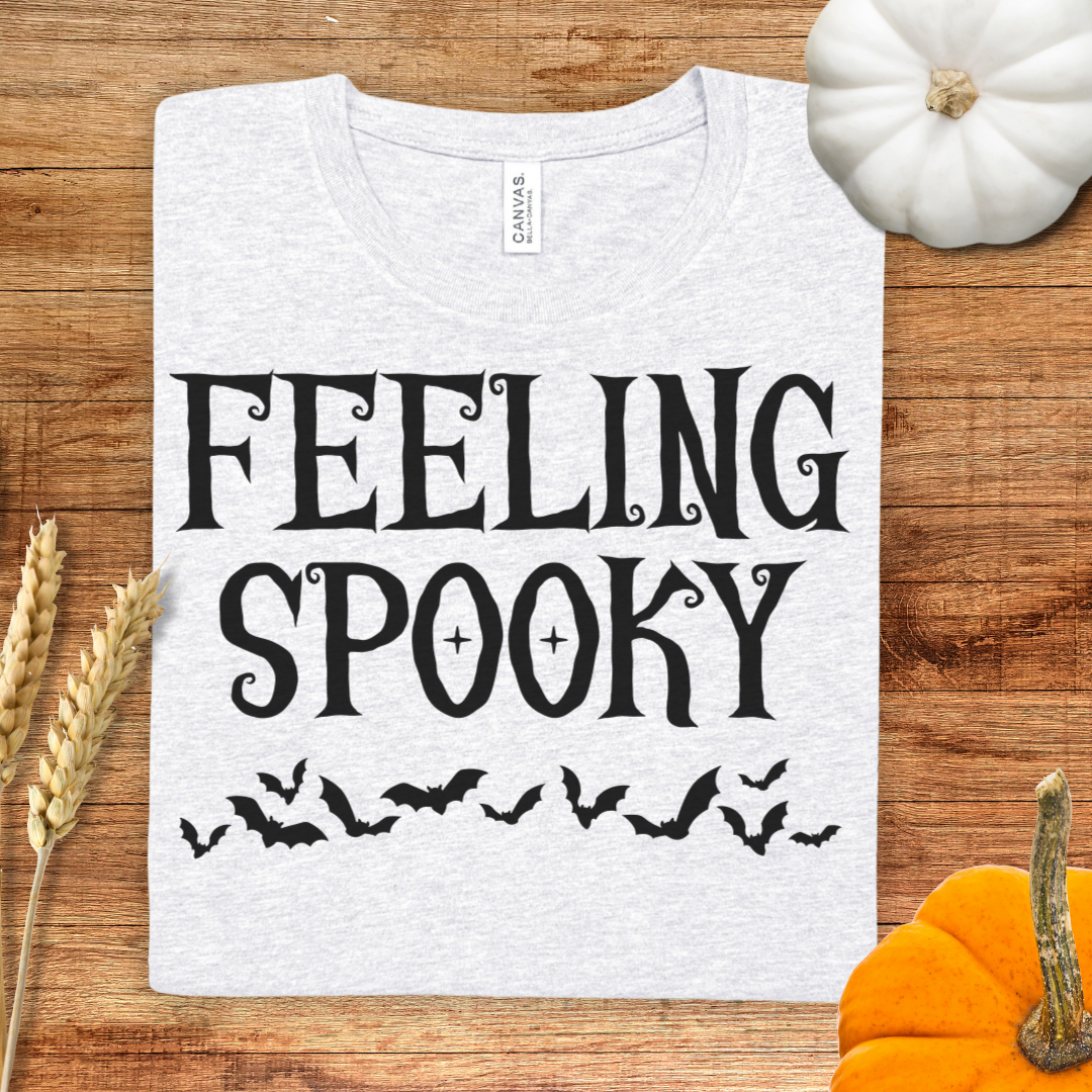 Feeling Spooky with Bats Halloween T-Shirt
