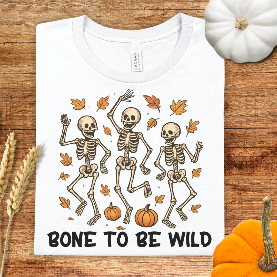 Bone to be Wild Halloween T-Shirt