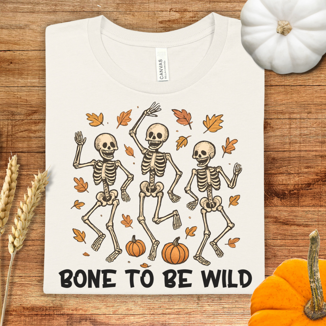 Bone to be Wild Halloween T-Shirt