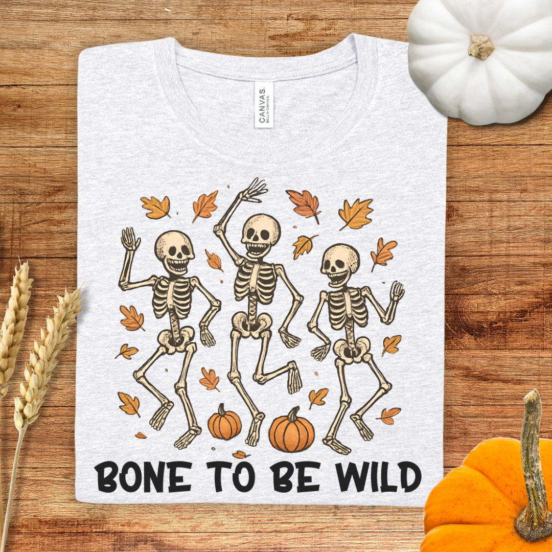 Bone to be Wild Halloween T-Shirt