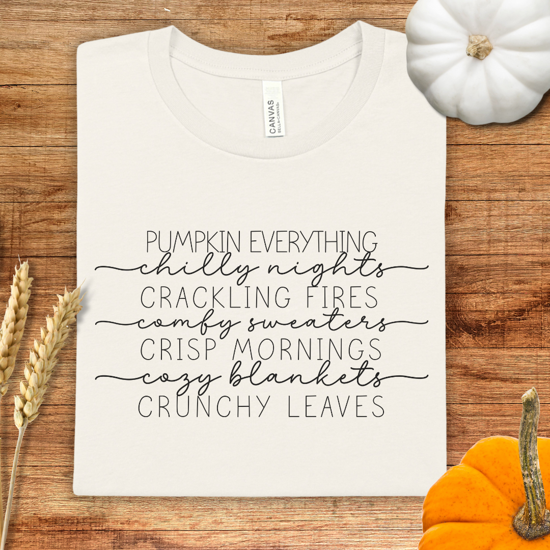 Cozy Fall Vibes T-Shirt