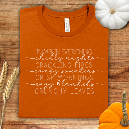 Cozy Fall Vibes T-Shirt