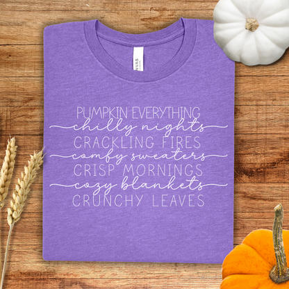 Cozy Fall Vibes T-Shirt
