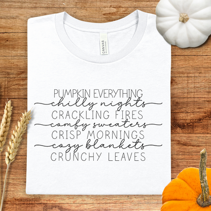 Cozy Fall Vibes T-Shirt