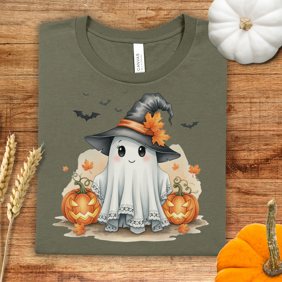 Adorable Halloween Ghost T-Shirt