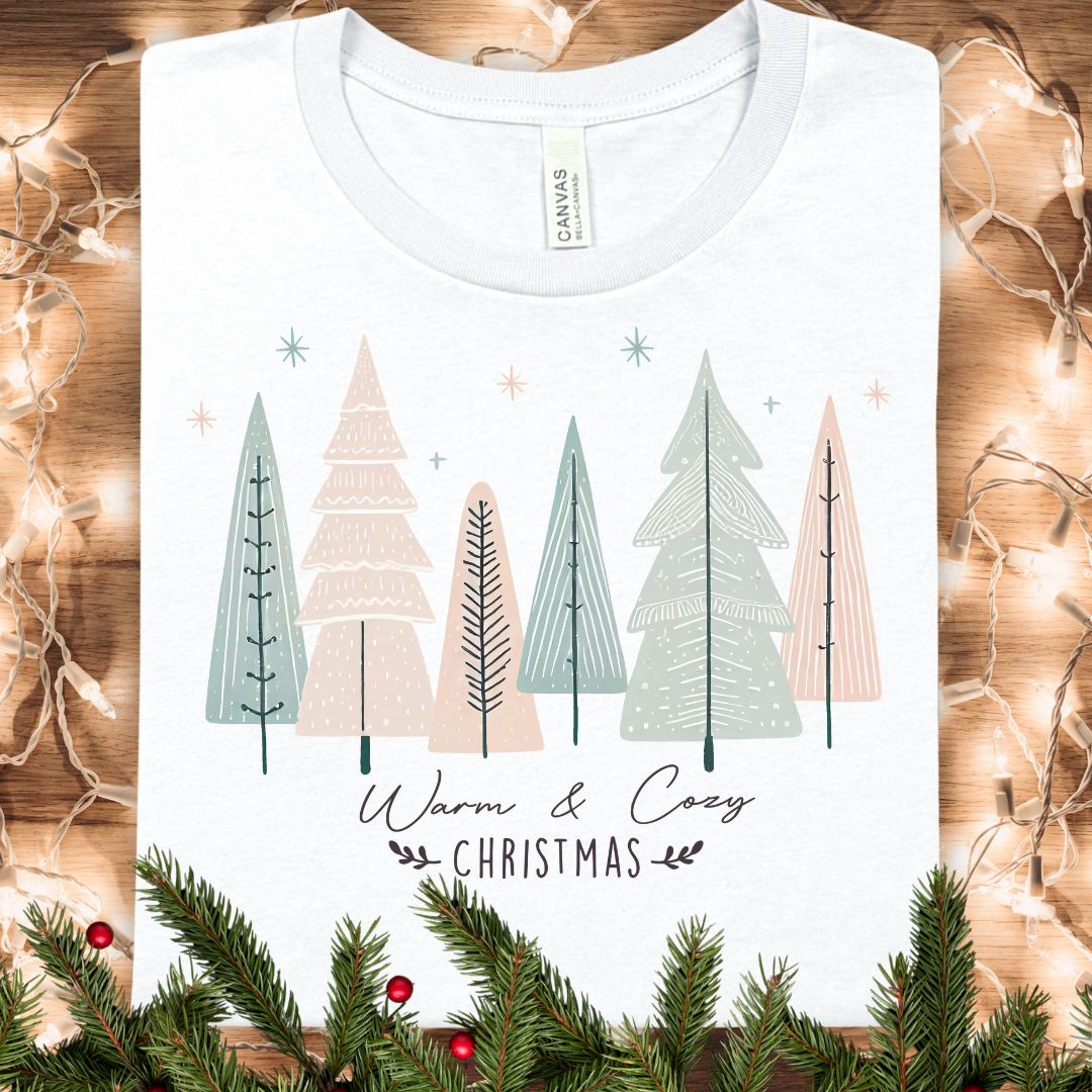 Pastel Winter & Cozy Christmas T-Shirt