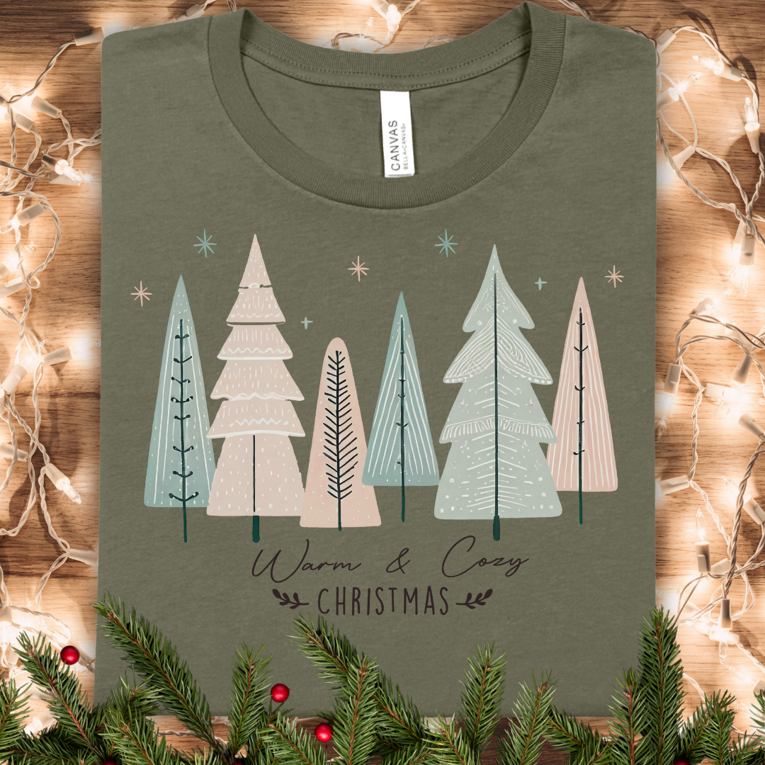 Pastel Winter & Cozy Christmas T-Shirt