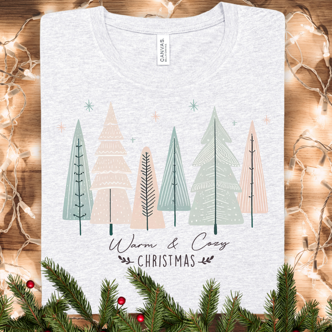 Pastel Winter & Cozy Christmas T-Shirt