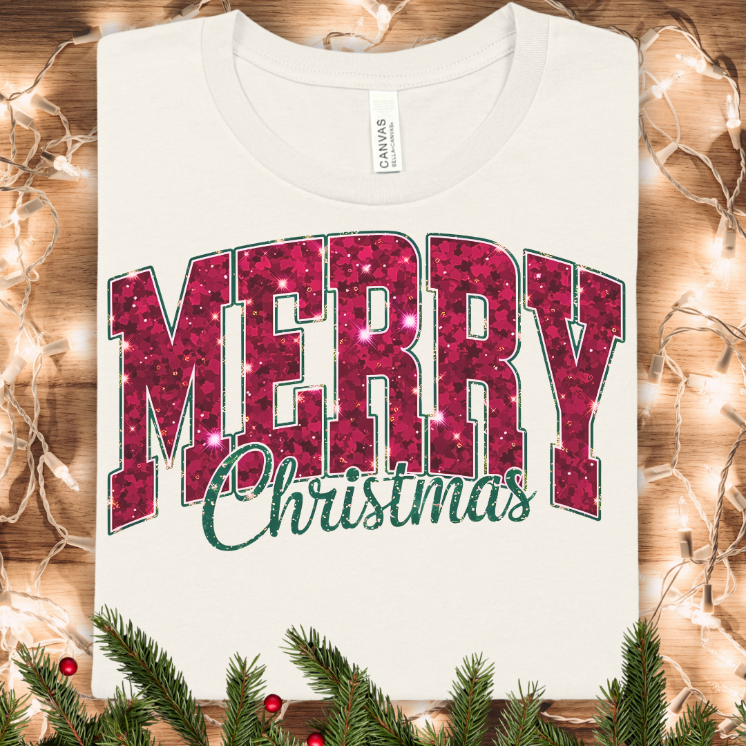 Merry Christmas Graphic T-Shirt