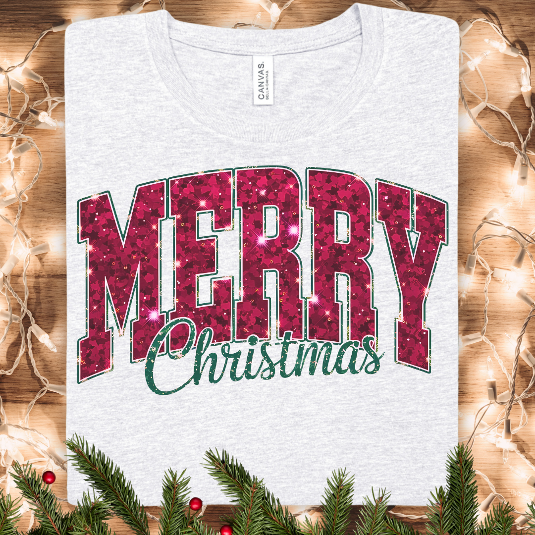 Merry Christmas Graphic T-Shirt