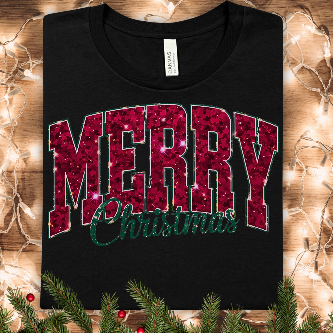 Merry Christmas Graphic T-Shirt