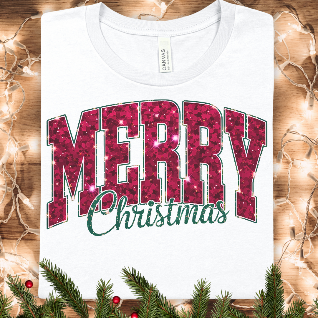 Merry Christmas Graphic T-Shirt