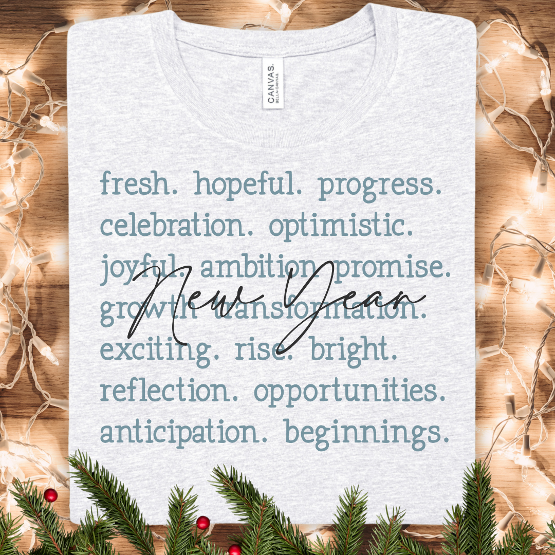 Hopeful Words Tee — Positive Affirmation Motivational T-Shirt