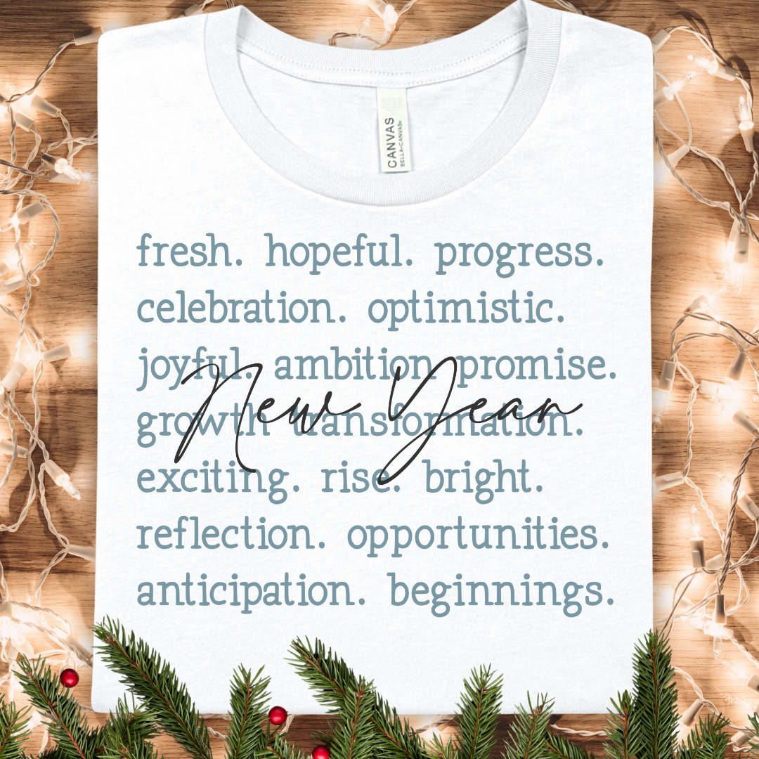 Hopeful Words Tee — Positive Affirmation Motivational T-Shirt