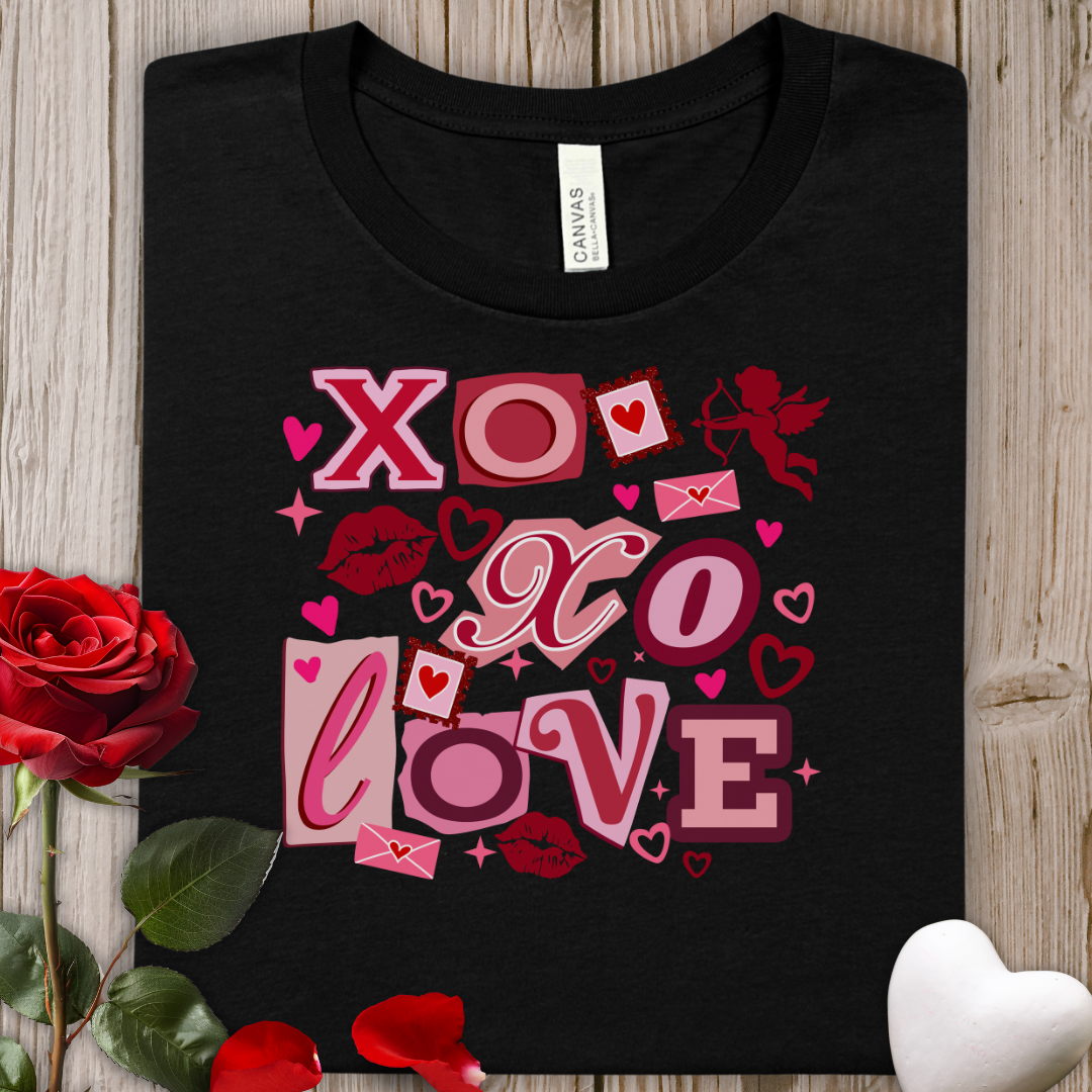 Valentine Love XO Graphic Tee