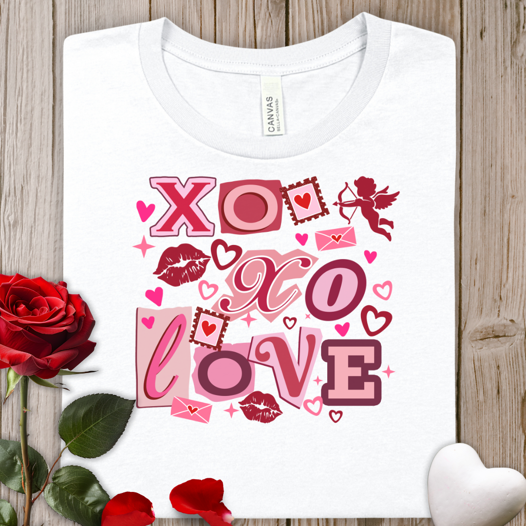 Valentine Love XO Graphic Tee