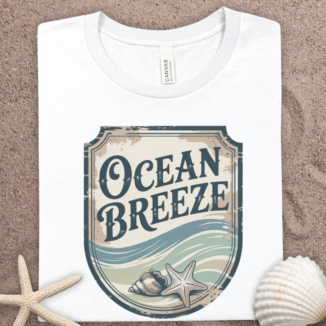 Ocean Breeze Summer Graphic Tee