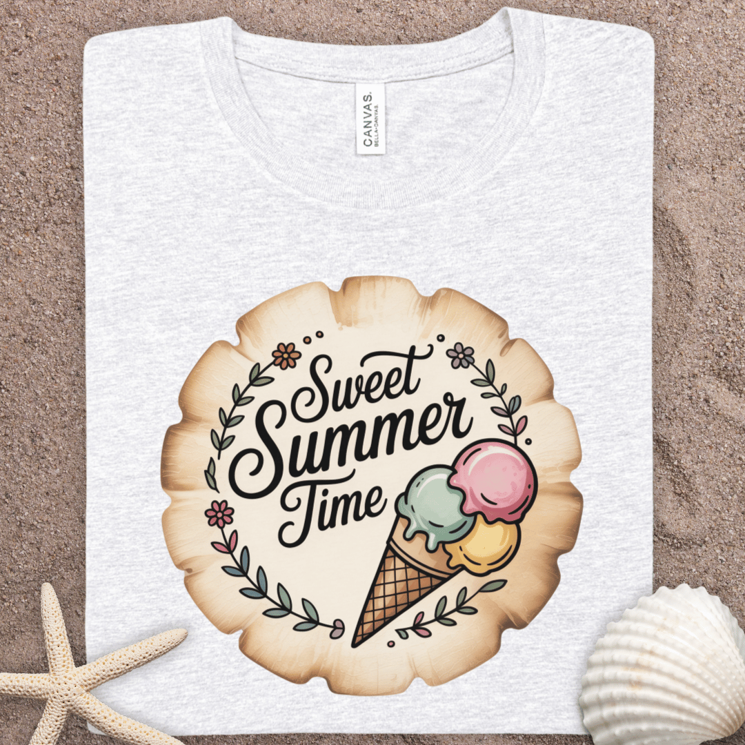 Sweet Summer Time Ice Cream Tee