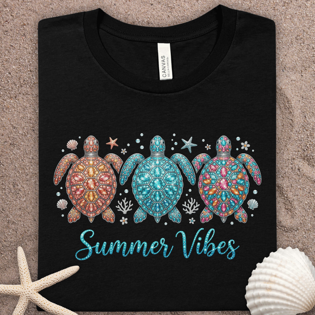 Summer Vibes Turtle T-Shirt
