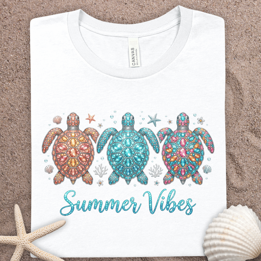 Summer Vibes Turtle T-Shirt