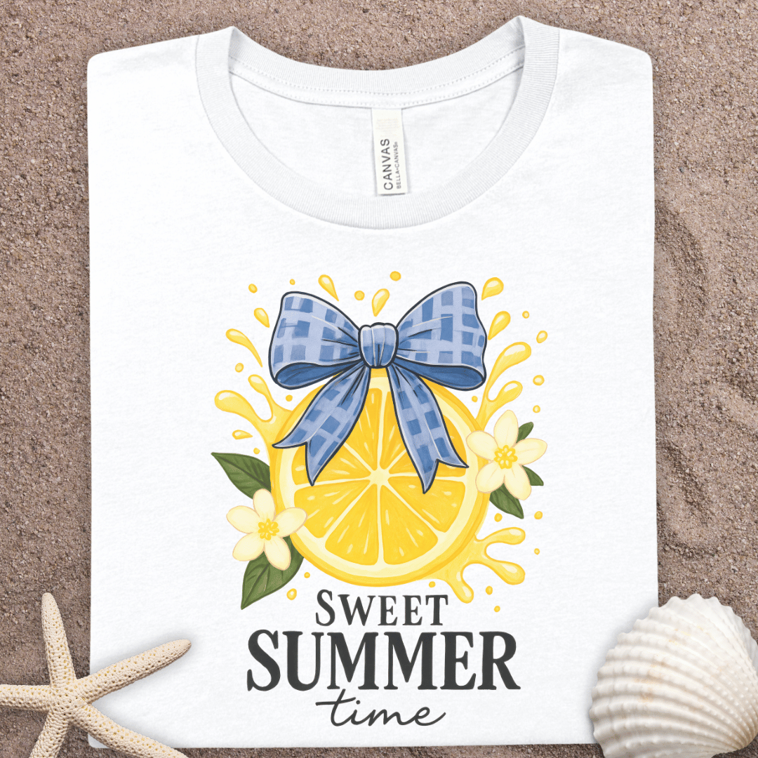 Sweet Summer Tee — Lemon Slice Graphic T-Shirt