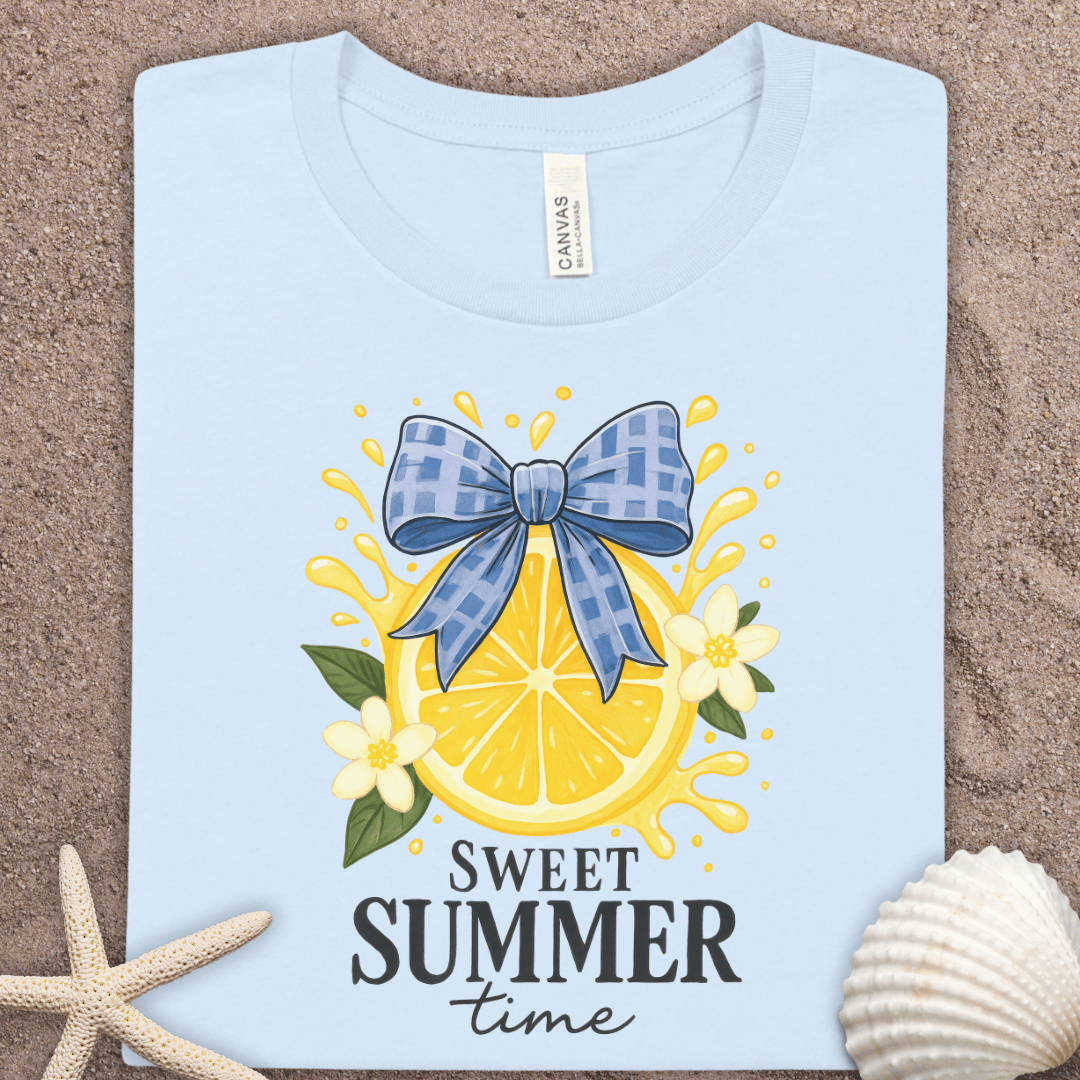 Sweet Summer Tee — Lemon Slice Graphic T-Shirt